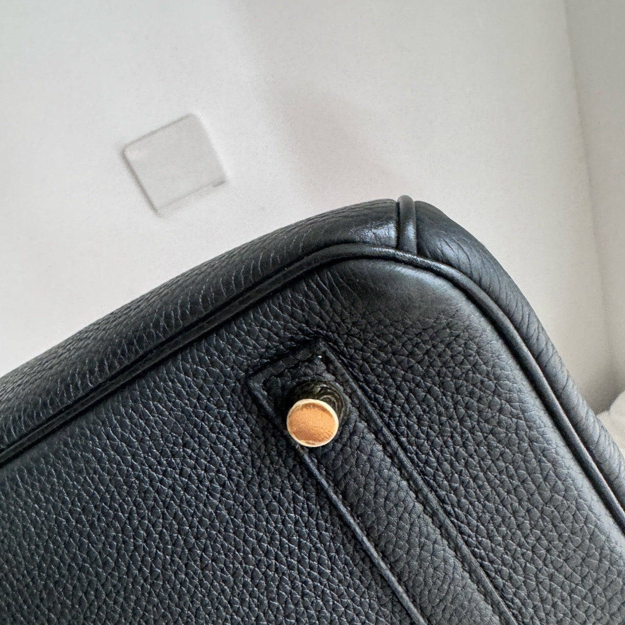 Pre-owned Certified Hermes Birkin 30 Black Togo Leather Golden Hardware, 2013 [Q], w/ dust bag, lock&key, raincoat