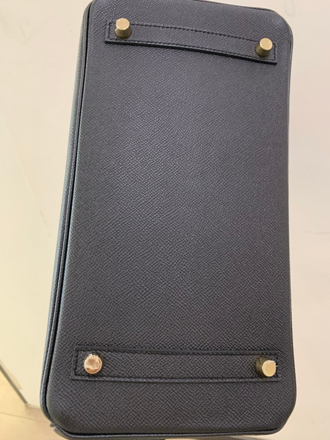 Pre-owned Certified Hermes Birkin 30 Black Epsom Leather Golden Hw, 2017, w/ lock&key, dust bag