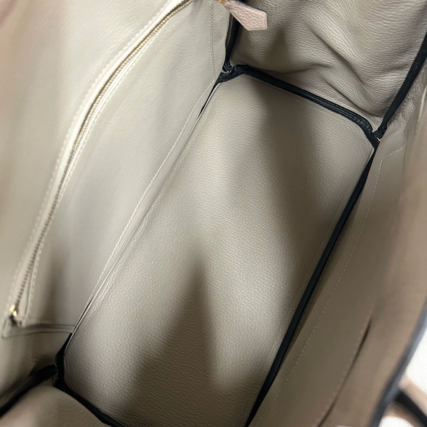 Pre-owned Certified Hermes Birkin 30 in Etoupe 18 Togo Leather with Golden Hardware, 2011, w/ lock&key, dust bag