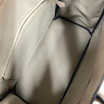 Pre-owned Certified Hermes Birkin 30 in Etoupe 18 Togo Leather with Golden Hardware, 2011, w/ lock&key, dust bag