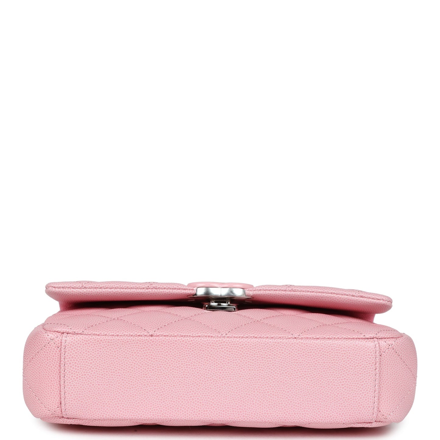 Chanel Mini Flap Bag Pink Ombre Caviar Lacquered Metal Hardware