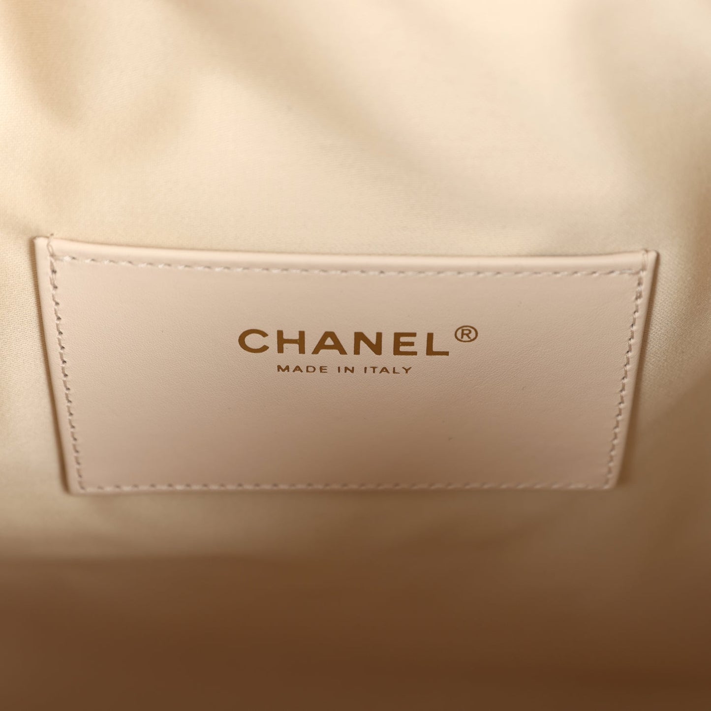 Chanel Medium 25 Hobo Bag White Caviar Antique Gold Hardware