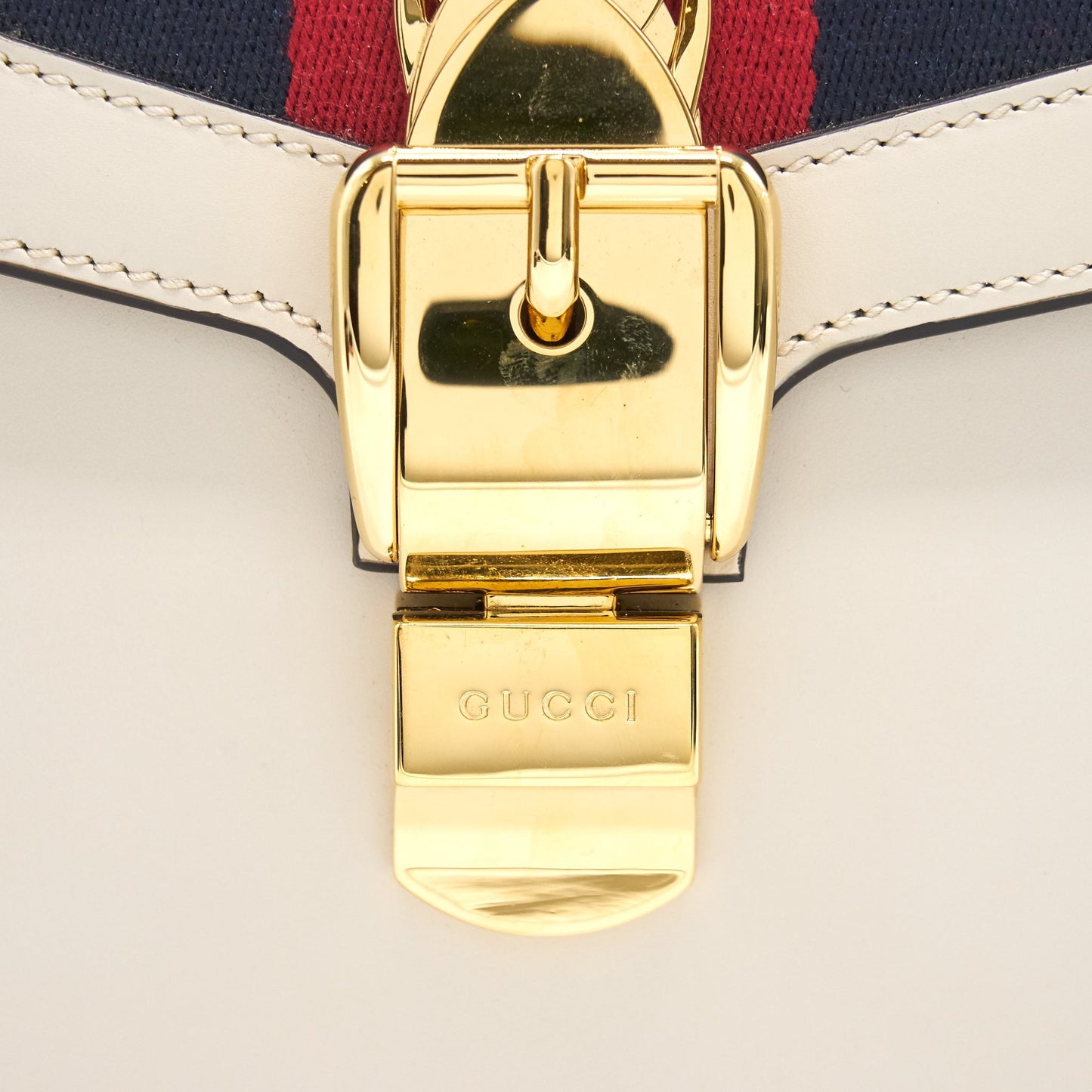 Gucci Sylvie Large tote bag white