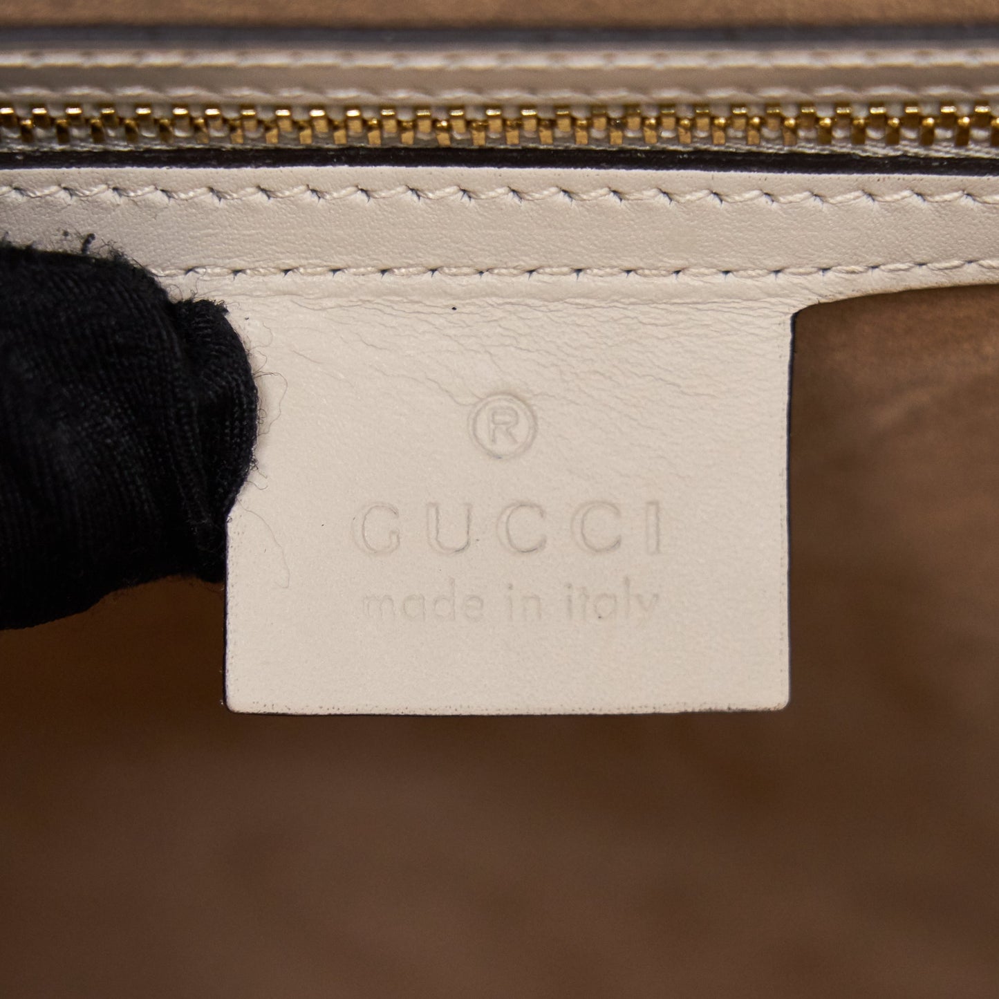 Gucci Sylvie Large tote bag white