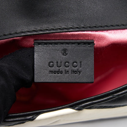 Gucci Marmont Super Mini Black and White