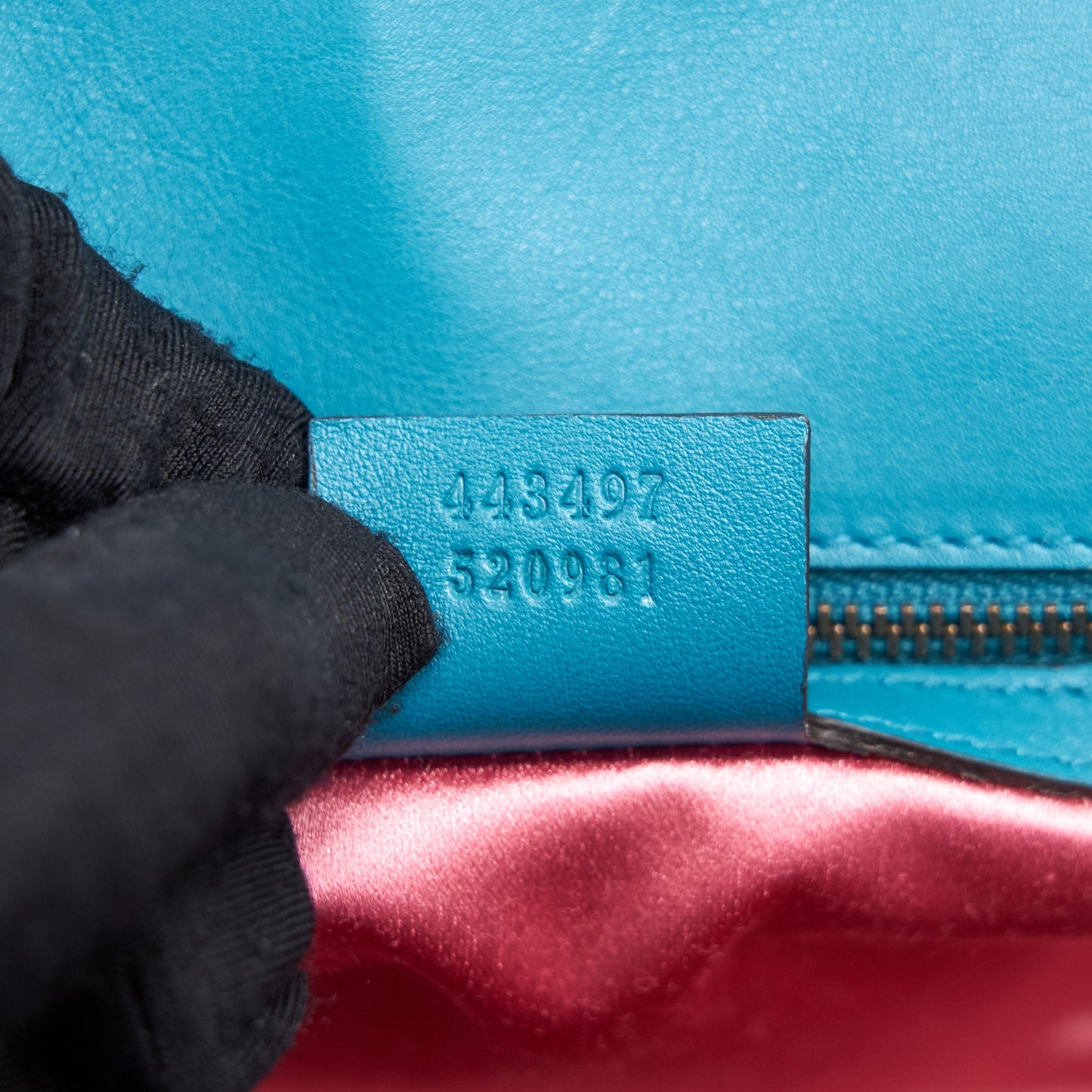 Gucci Velvet small GG Marmont Bag