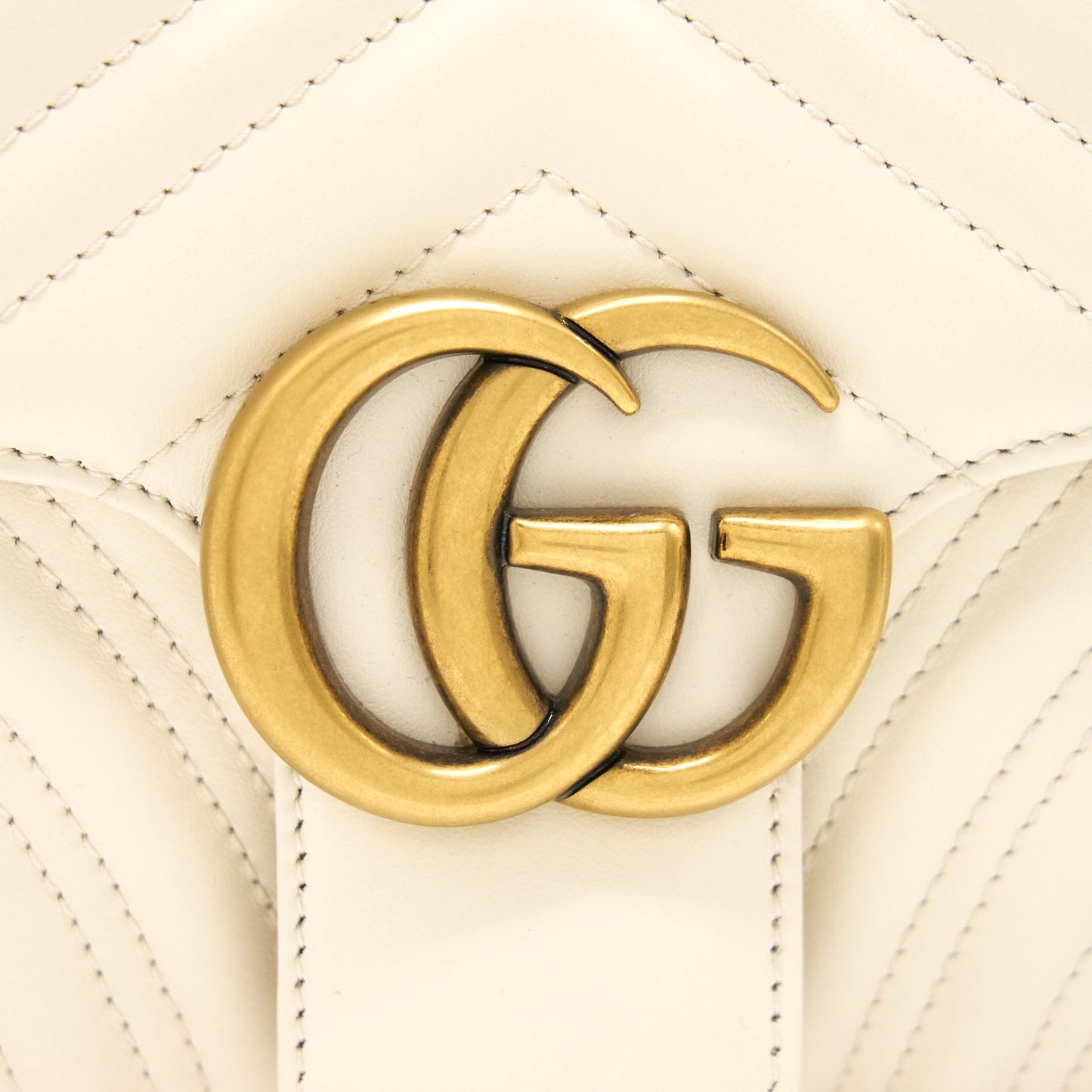 Gucci Marmont Cream White