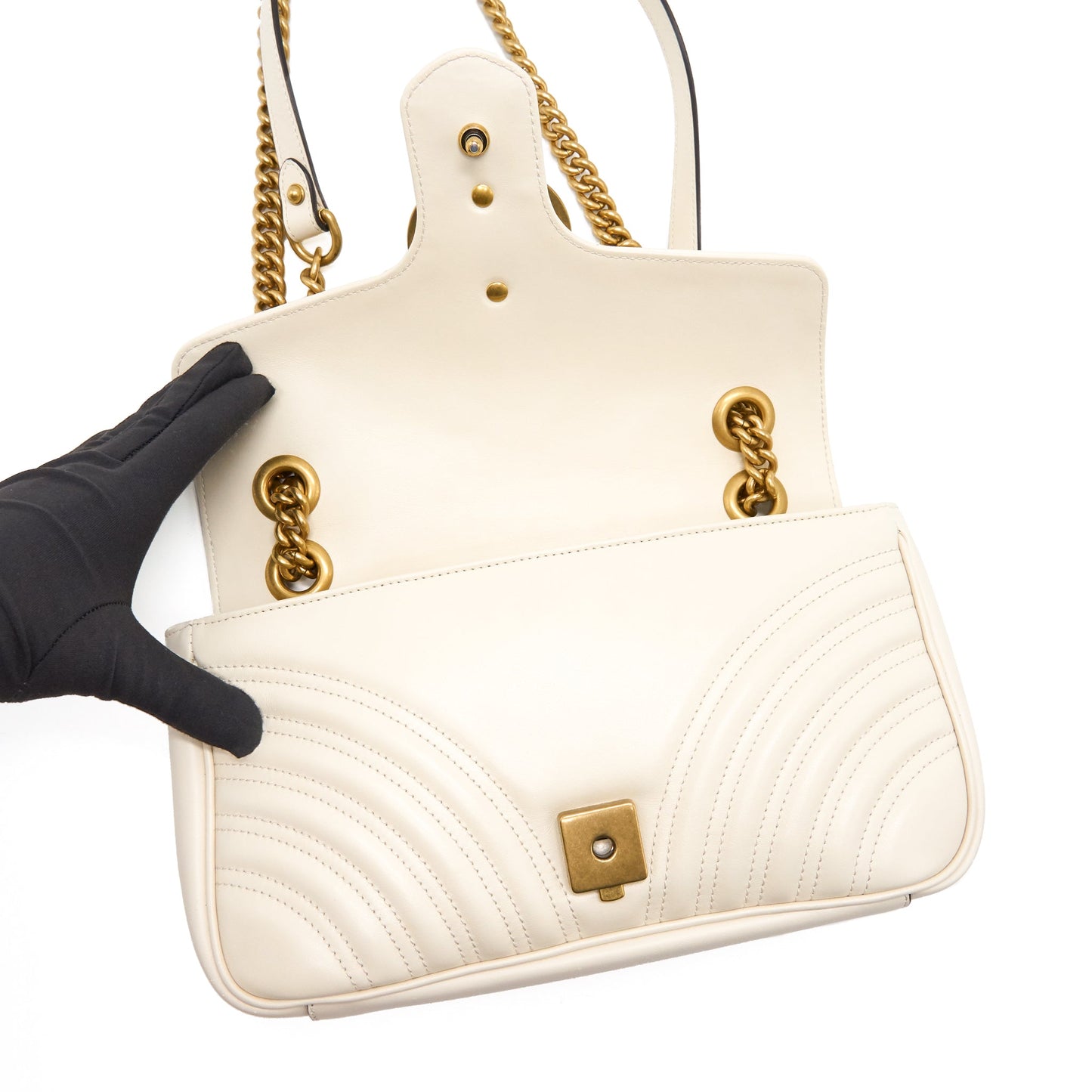Gucci Marmont Cream White