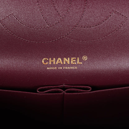 Chanel Jumbo Classic Double Flap Bag Red Lambskin Light Gold Hardware