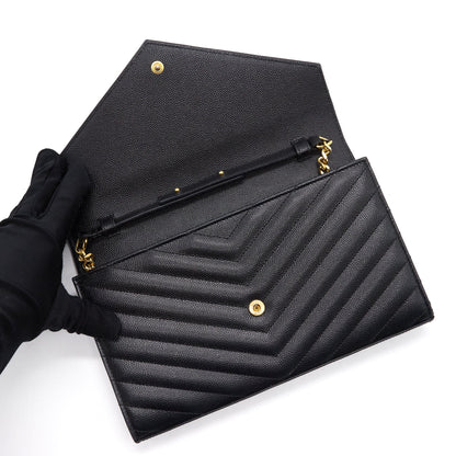 Saint Laurent /YSL Envelope Chain Wallet