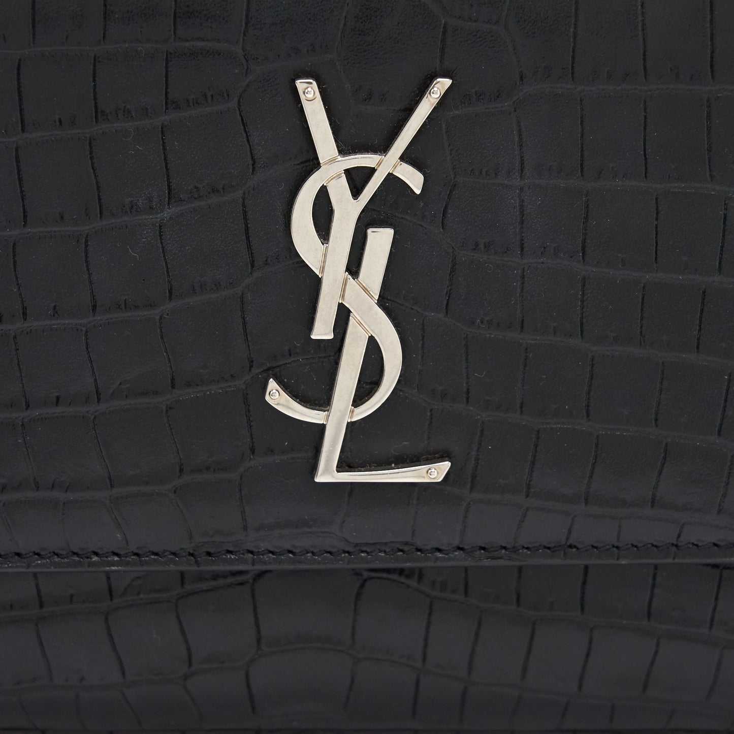 Saint Laurent Sunset Bag Black SHW