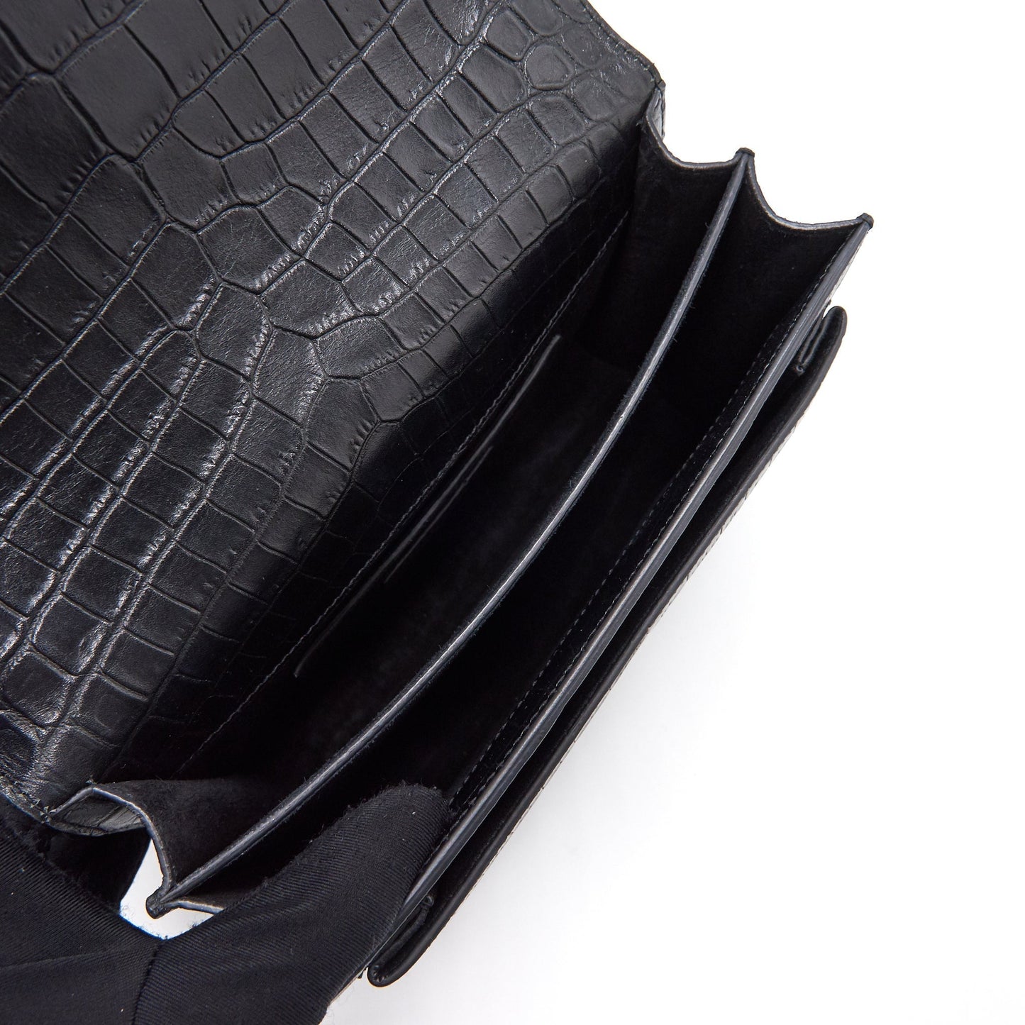 Saint Laurent Sunset Bag Black SHW
