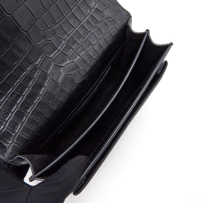 Saint Laurent Sunset Bag Black SHW