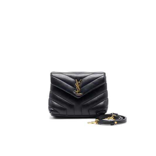 Saint Laurent/ YSL Mini Envelope Bag Black GHE