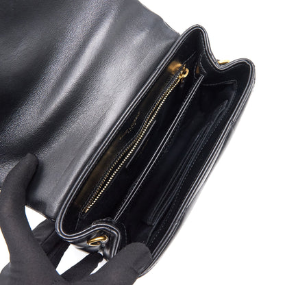 Saint Laurent/ YSL Mini Envelope Bag Black GHE