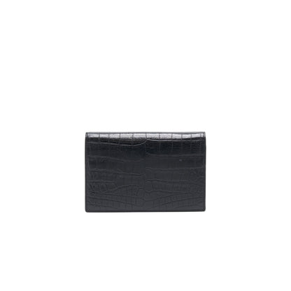 Saint Laurent So Black Envelope Wallet on Chain
