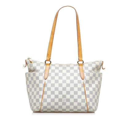 LOUIS VUITTON Damier Azur Totally PM Tote Bag