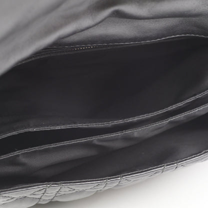 Dior Cannage Lock Bag Black
