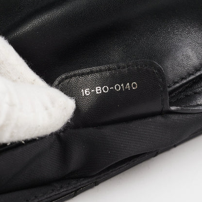 Dior Cannage Lock Bag Black