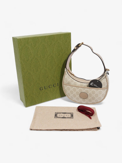 Gucci Ophidia GG Supreme / Beige / Oatmeal Canvas Mini