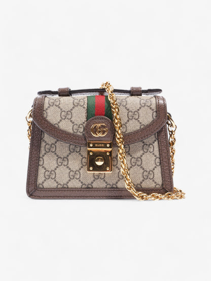 Gucci Ophidia GG GG Supreme / Brown Canvas Mini
