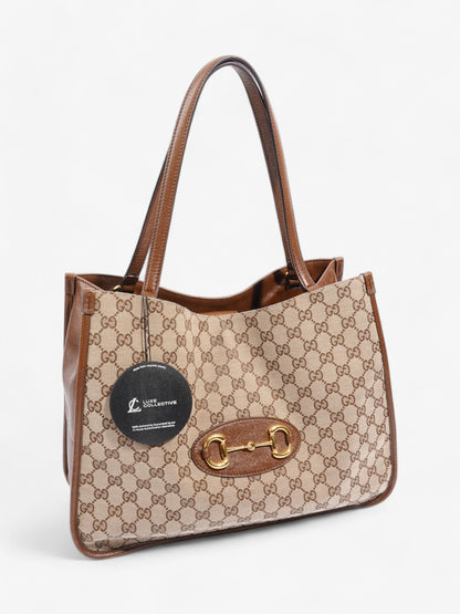 Gucci Horsebit 1955 Brown / Monogram Canvas