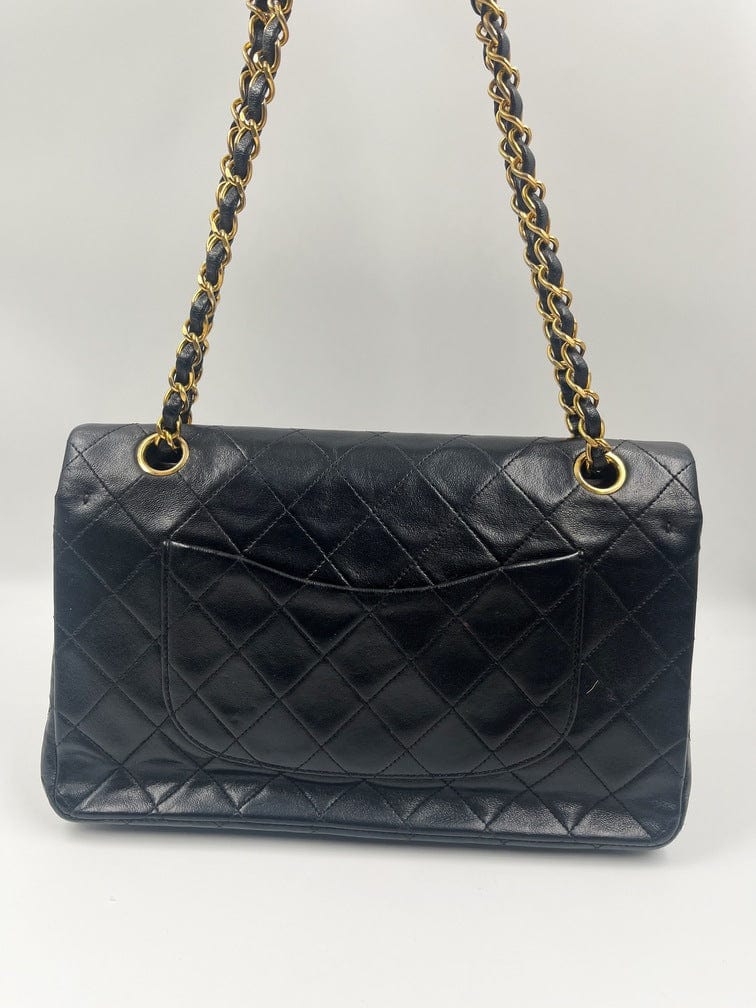 Chanel Classic Flap Small Lambskin Gold Shoulder Bag
