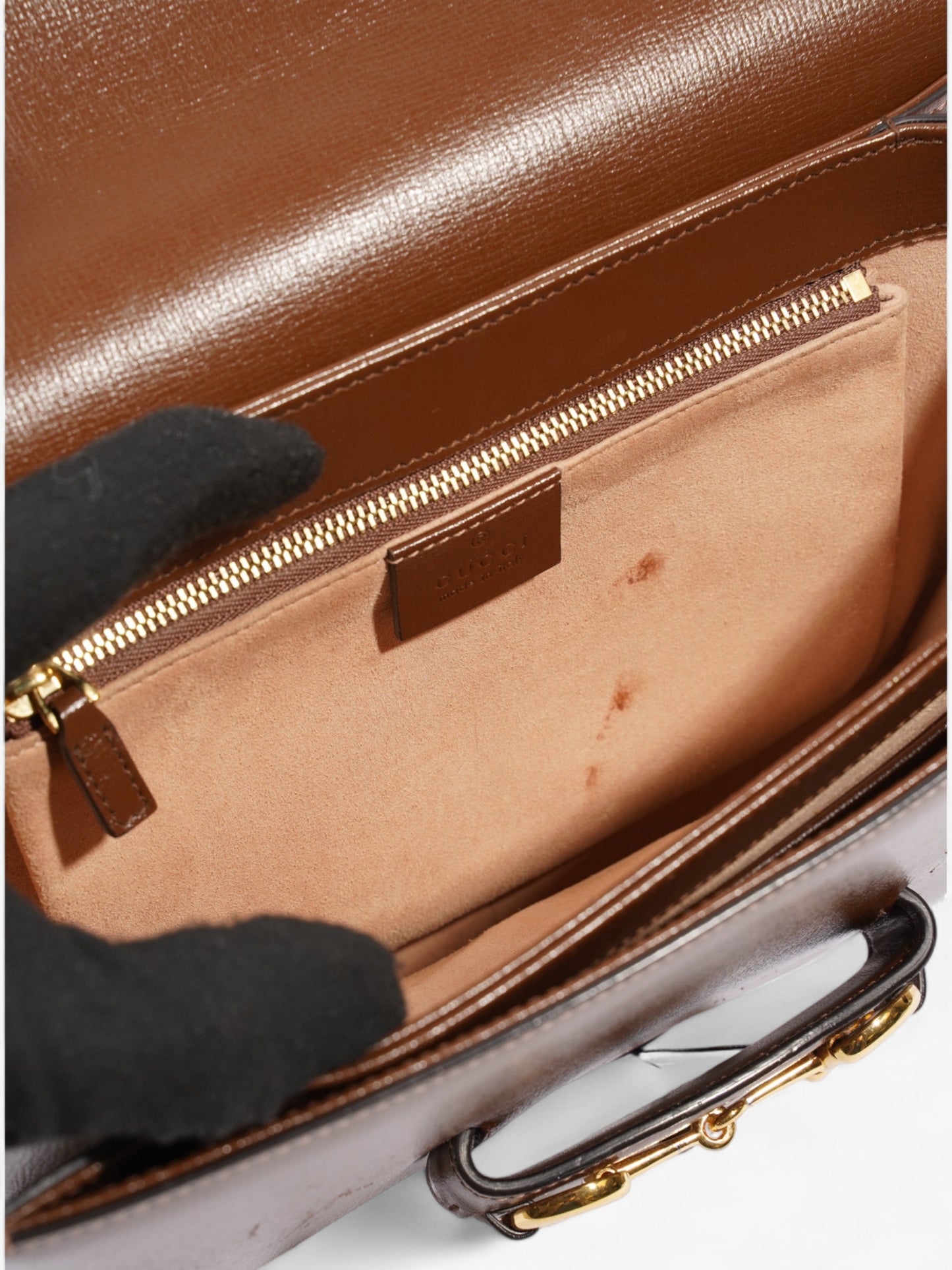 Gucci Horsebit 1955 Brown Leather