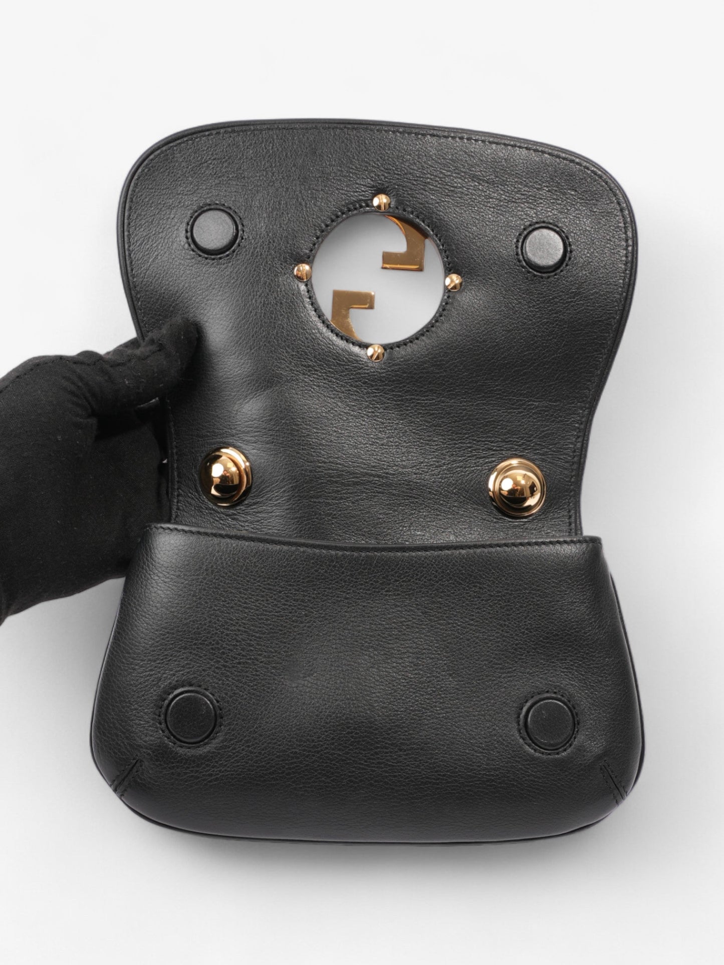 Gucci Blondie Black Leather Mini