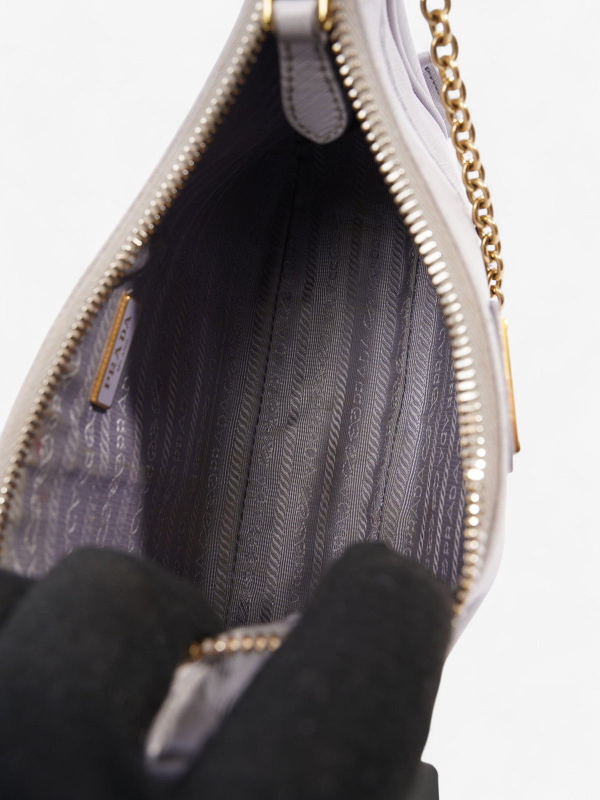 Prada Re-Edition 2005 Lilac Saffiano Leather