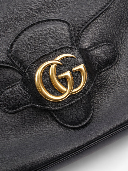 Gucci Dahlia Black Leather