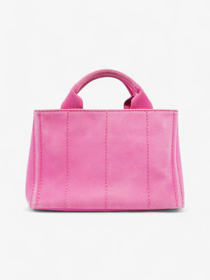 Prada Canapa Tote Pink Cotton