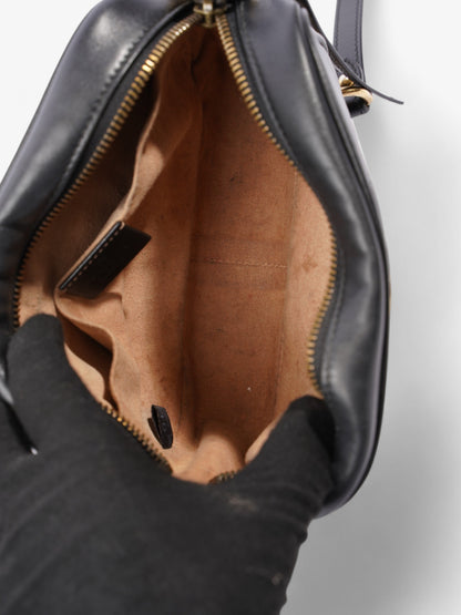 Gucci Marmont  Black Matelasse Leather Mini