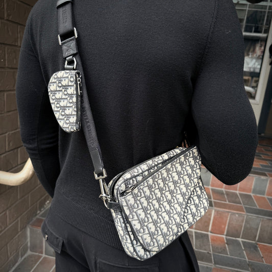 Dior Saddle Triple Pouch