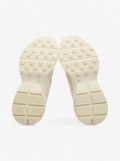 Gucci Rhyton Sneakers Cream / Red / Green Leather EU 39.5 UK 6.5