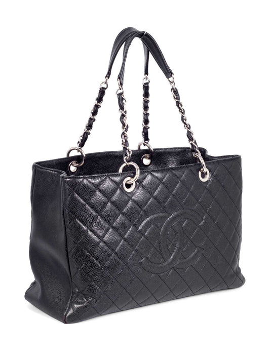 Chanel Caviar Quilted Grand Shopping XL Bag Black