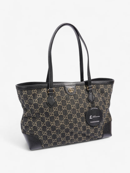 Gucci GG Ophidia Tote Black / GG Supreme Denim Medium