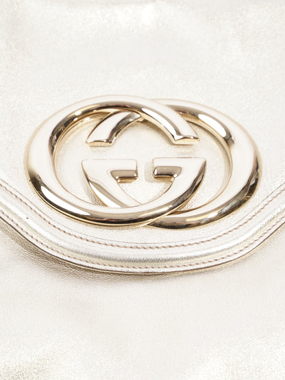 Gucci Tassel Flap Light Gold Leather
