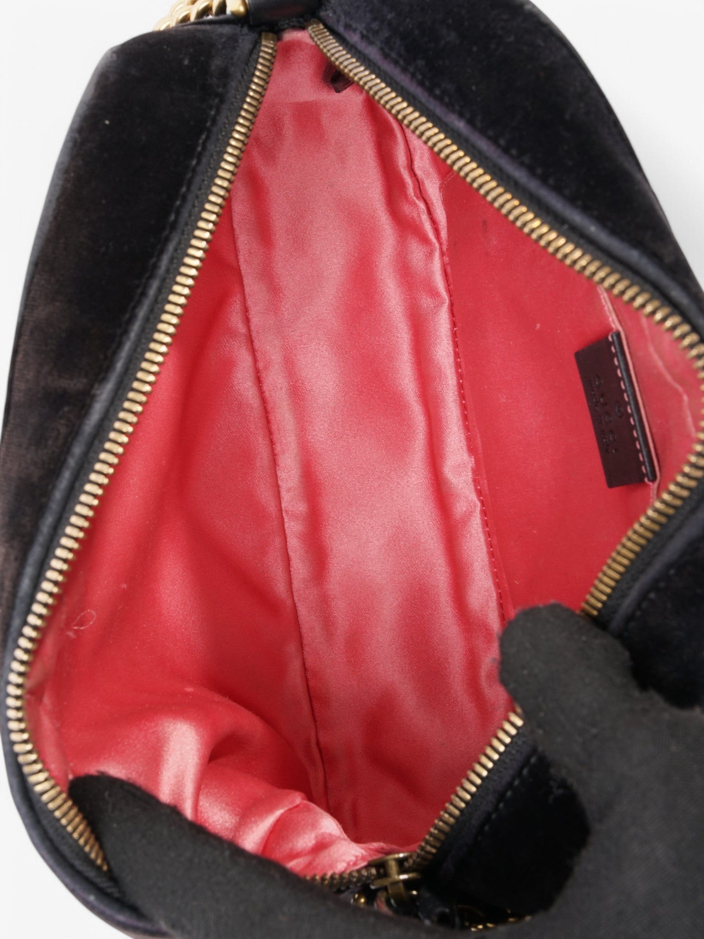 Gucci GG Marmont Black Velvet Small