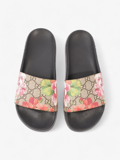 Gucci Bloom Slide GG Supreme / Multicoloured Canvas EU 38 UK 5