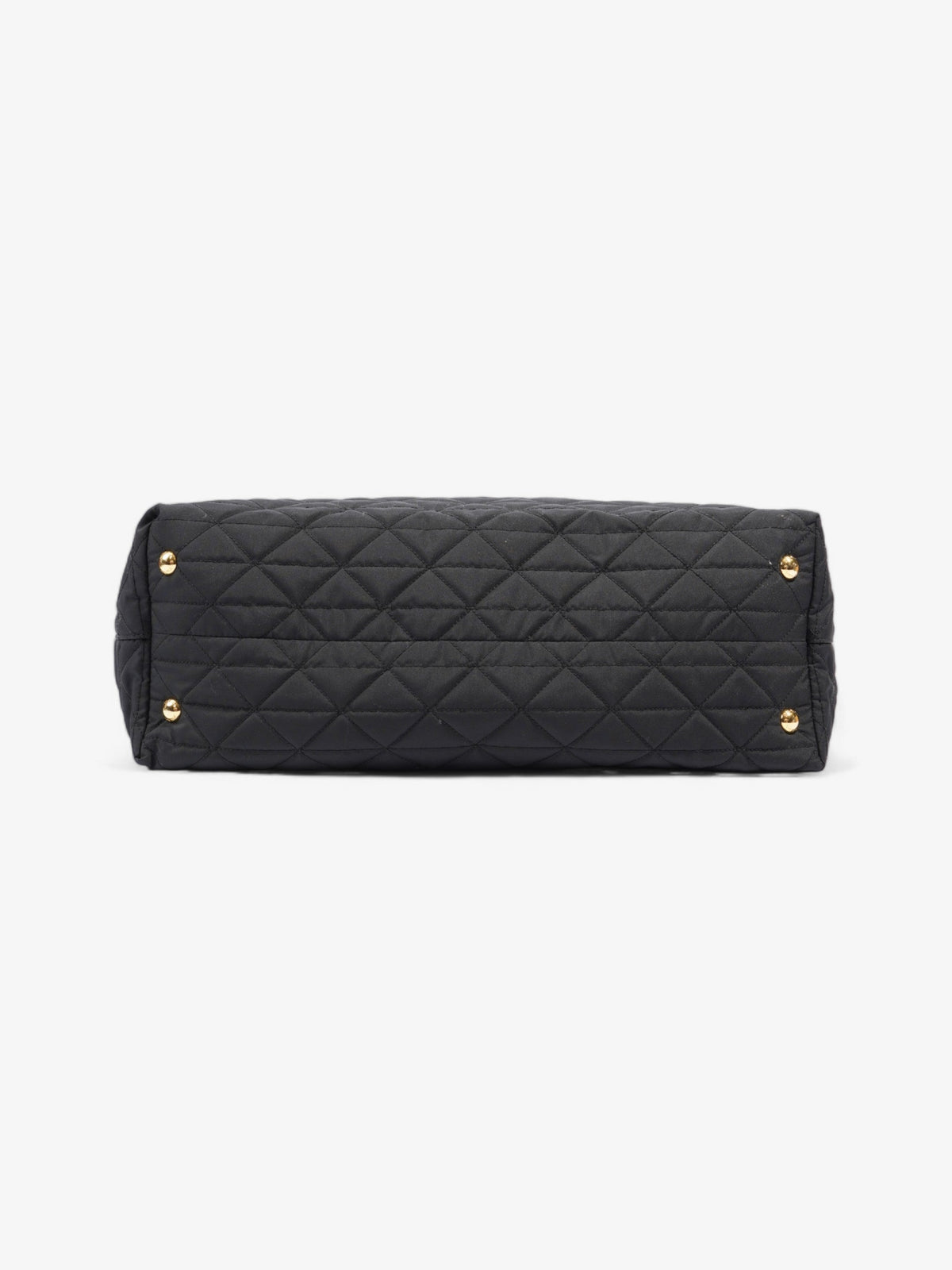 Prada Tessuto Quilted Tote Black Nylon