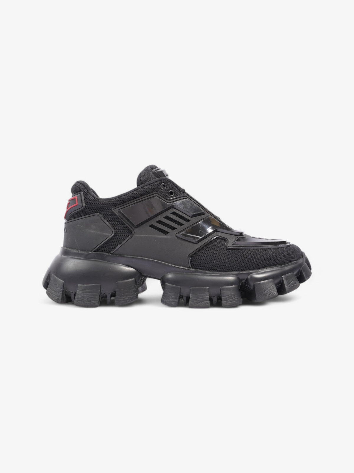 Prada Cloudbust Thunder  Black / Red Mesh EU 39 UK 6