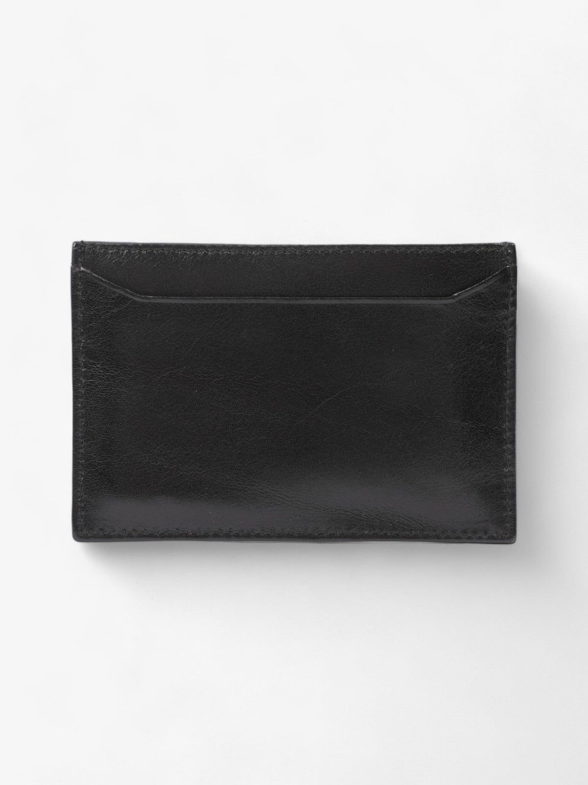 Prada Card Holder Black Leather