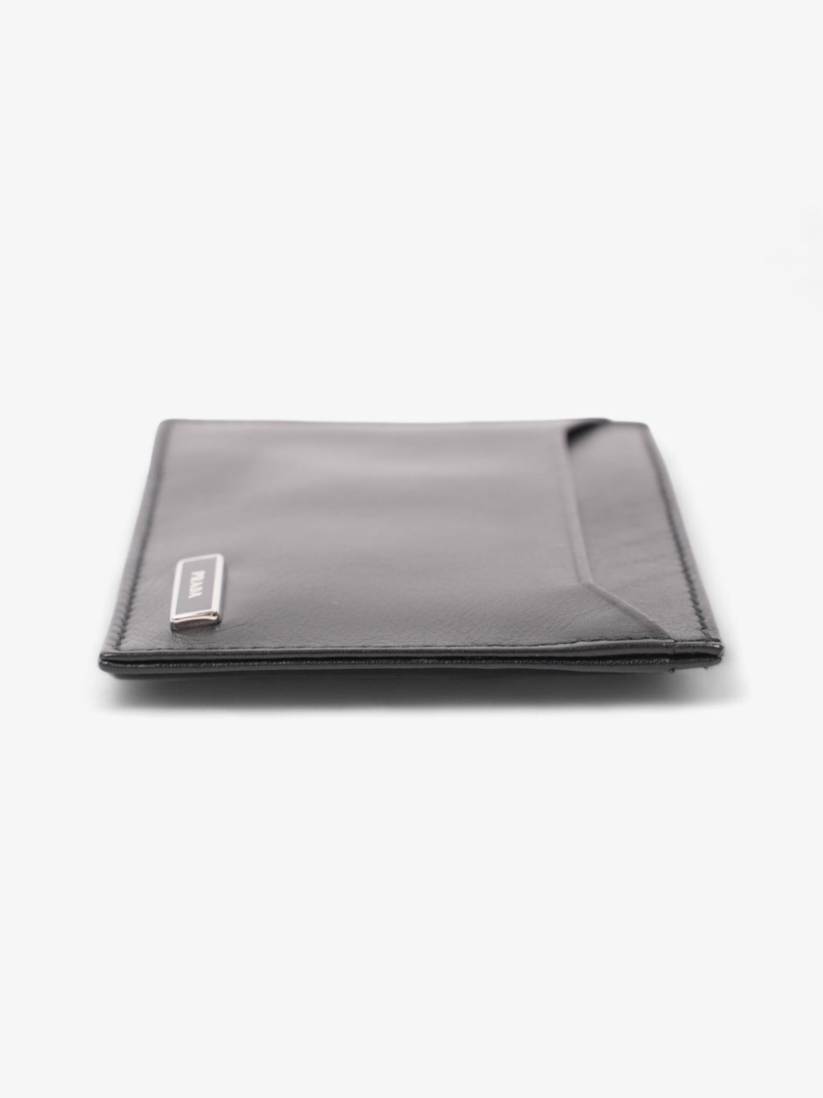 Prada Card Holder Black Leather