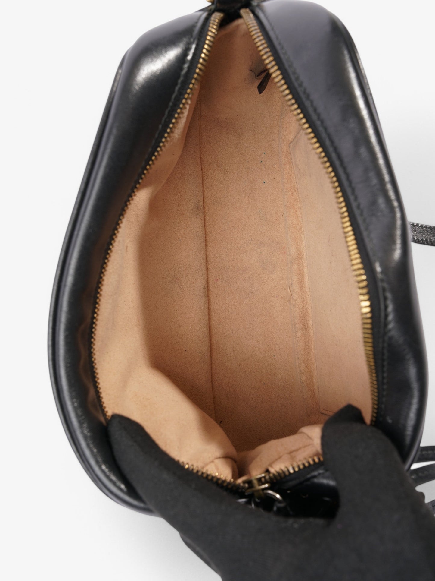 Gucci Marmont Zip Black Matelasse Leather Small
