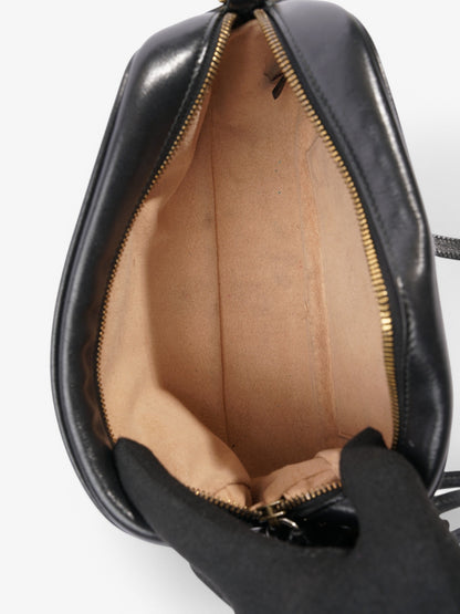 Gucci Marmont Zip Black Matelasse Leather Small