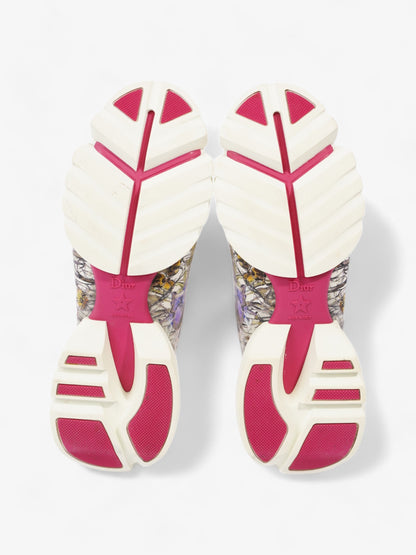 Christian Dior D-Connect White / Multicoloured Neoprene EU 38 UK 5