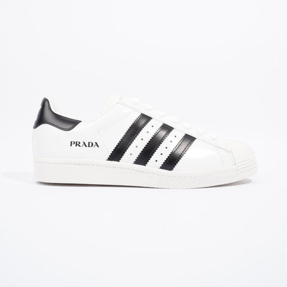 Adidas x Prada Superstar White / Black Leather EU 42.5 UK 8.5