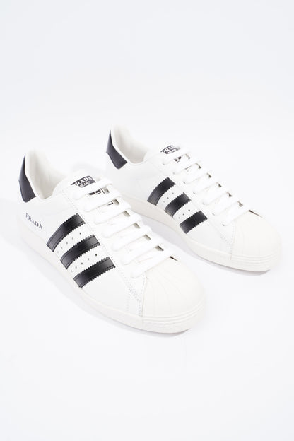 Adidas x Prada Superstar White / Black Leather EU 42.5 UK 8.5