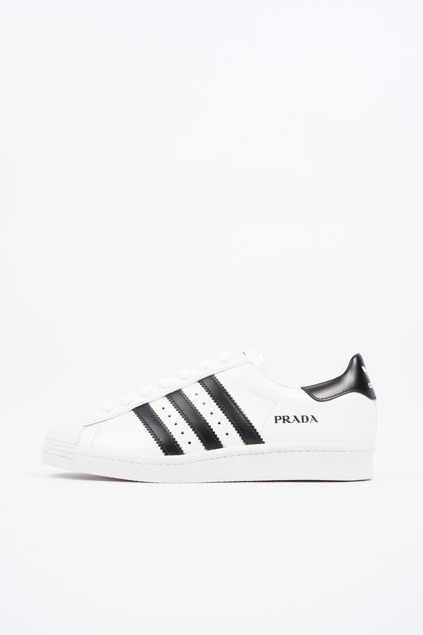 Adidas x Prada Superstar White / Black Leather EU 42.5 UK 8.5